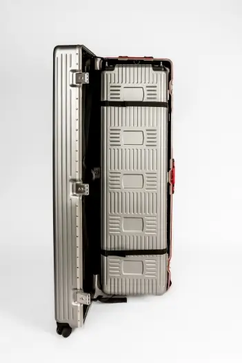 Valise polycarbonate pour sportif imbriquable