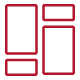 Interieur modulable red