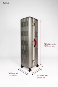 Eliteshell valise grande taille l dimensions