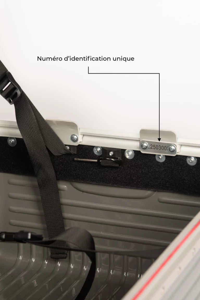 Eliteshell valise grande taille numero identification