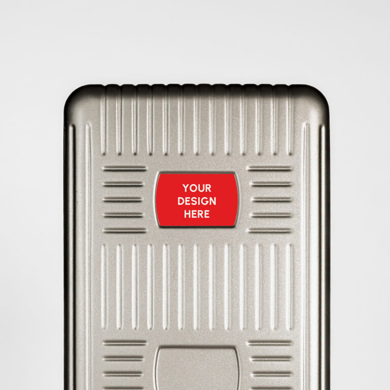 Sticker personnalisable court
