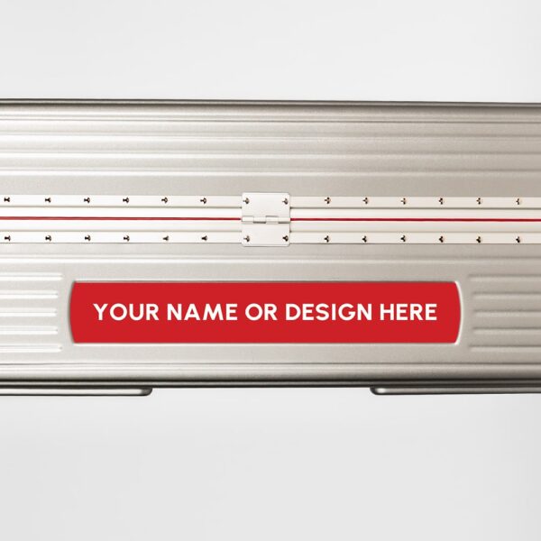 Sticker personnalisable long