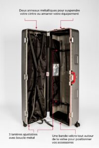 Interieur eliteshell valise grande taille